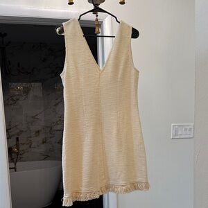 H&M Cream Mini Dress